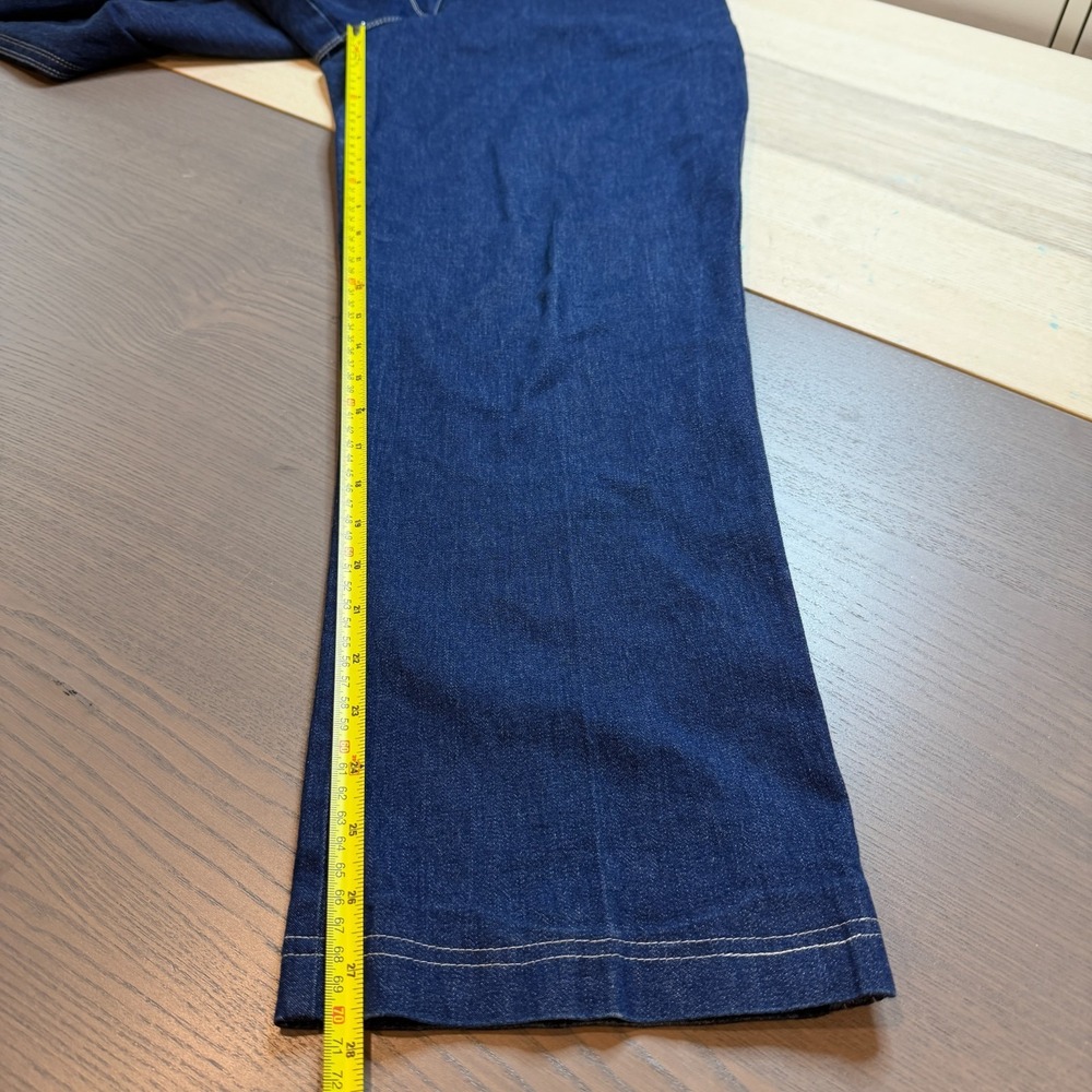 Mili Designs Jeans‎ Women 30x28 Dark Straight High Rise VTG - Picture 8 of 10